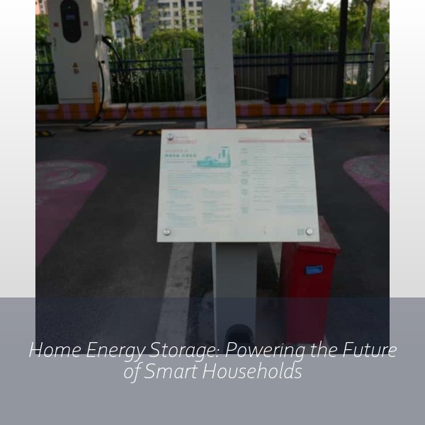 Home Energy Storage: Powering the Future of Smart Households